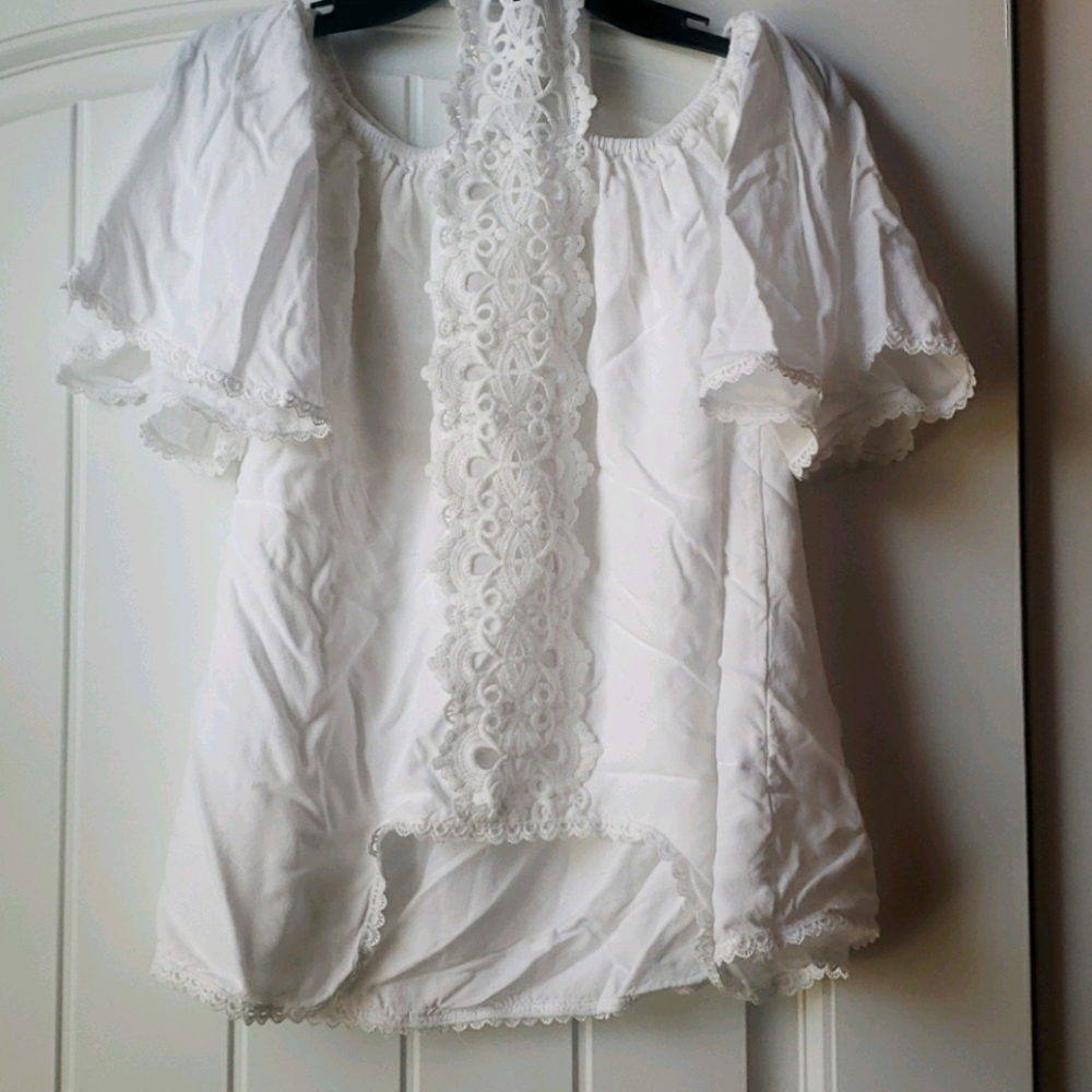 Girls summertime top with leggings